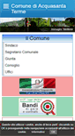 Mobile Screenshot of comune.acquasantaterme.ap.it